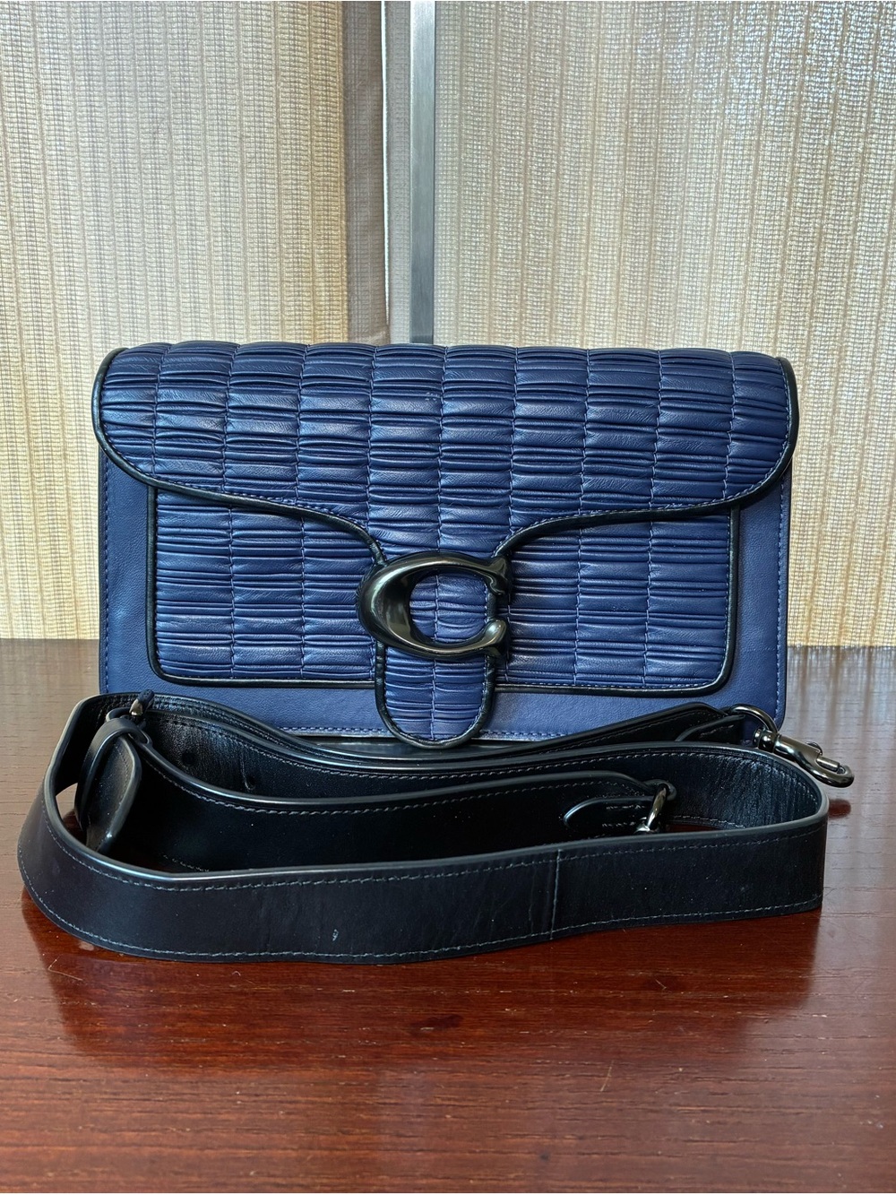 Coach Tabby 26 Pleated Leather Shoulder Bag